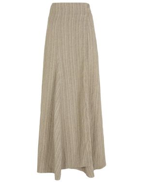 Cortana Maxi Skirts - Natural