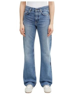 Off-White c/o Virgil Abloh Straight Jeans - Azul
