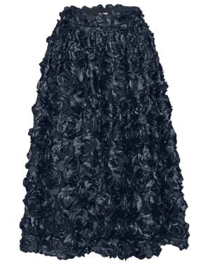 スカート ROTATE BIRGER CHRISTENSEN 'Midi Paper Waist' skirt Blue ROTATE BIRGER CHRISTENSEN Mid-length skirts for Women