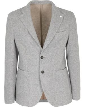 L.B.M. 1911 Giacca monopetto alla moda per uomo - Grigio