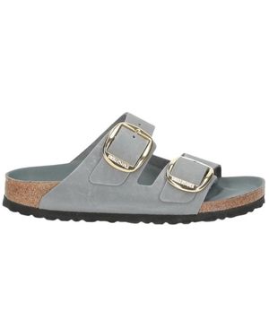 Birkenstock Flat Sandals - Gris