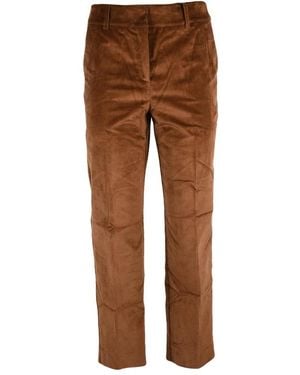 Pennyblack Straight Trousers - Marrón