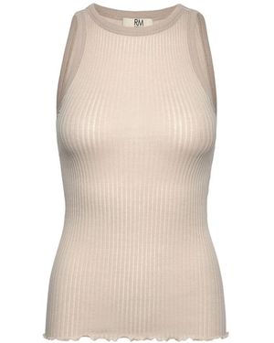 Rosemunde Sleeveless Tops - Natural
