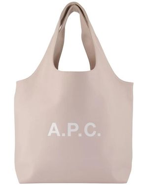 A.P.C. Ninon Tote Bag - Grijs