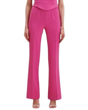 Nenette Wide Trousers - Rosa