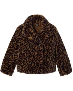 A.P.C. Johanna Coat - Bruin