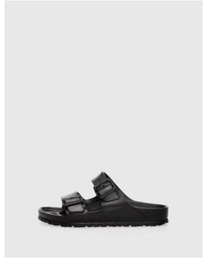 Birkenstock Flache Zehentrenner-Sandalen - Weiß