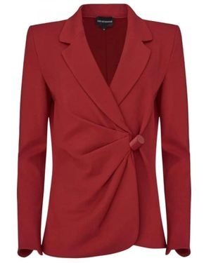 Emporio Armani Punto Milano Blazer - Rot