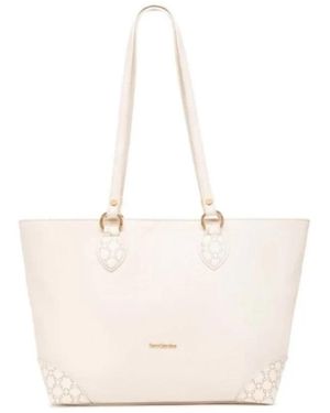 Nero Giardini Tassen ,Verfijnde Tassen Met Monogramdetails - Wit