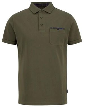 Barbour Polo Shirts - Green