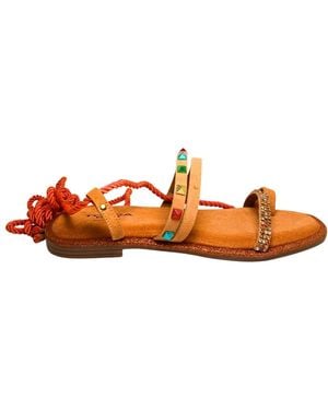 Tosca Blu Flat Sandals - Orange
