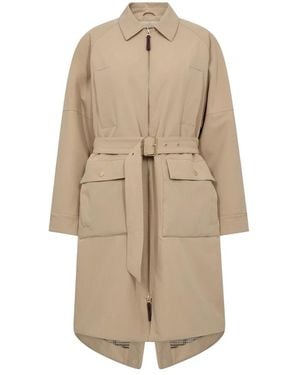Mos Mosh Jassen ,Polyester Mmaline Check Jacket - Naturel