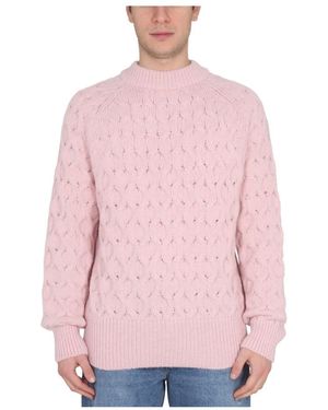 Séfr Round-Neck Knitwear - Rosa