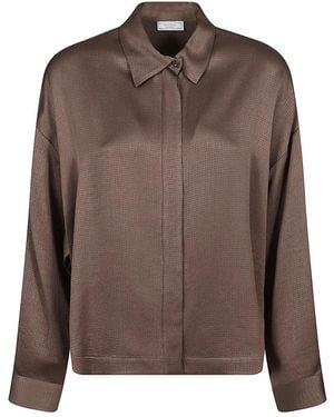 Peserico Shirts - Brown
