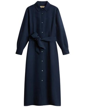 Woolrich Shirt Dresses - Blue
