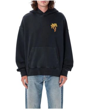 Palm Angels Hoodies - Blu