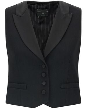 Ermanno Scervino Vests - Negro