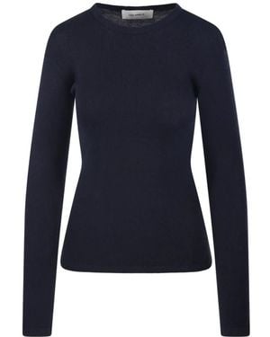 Lisa Yang Tops ,Blauw ,Katoen Vivian T-Shirt Met Lange Mouwen