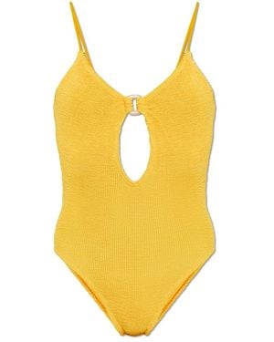 Bondeye Badmode ,Geel ,Nylon Ring Arden One Piece