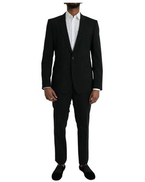 Dolce & Gabbana Classic Suit - Black