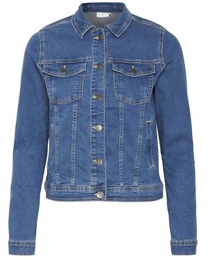 Kaffe Denim Jackets - Azul