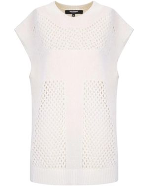 Takaturna Round-Neck Knitwear - Blanco