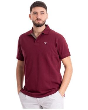 Barbour Polo Tartan Pique Midlayers - Rood
