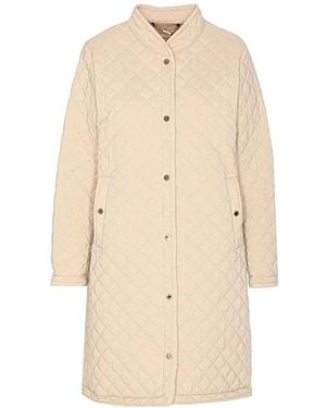 Moorer Single-Breasted Coats - Natural