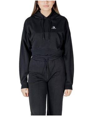 Converse Hoodies - Negro