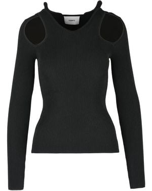 Coperni Truien & Vesten ,Zwart ,Maglia