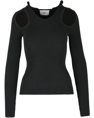 Coperni V-Neck Knitwear - Zwart