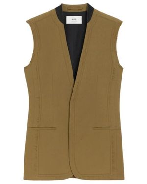 Ami Paris Vests - Verde