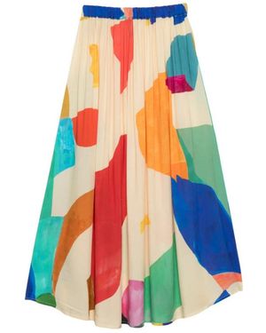 G.Kero Creamy Speech Rok - Blauw