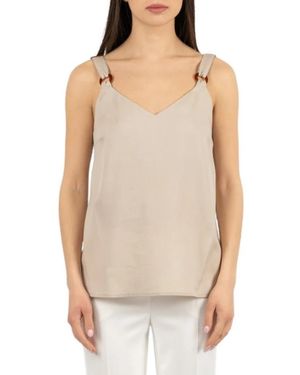 Luckylù Sleeveless Tops - Neutre