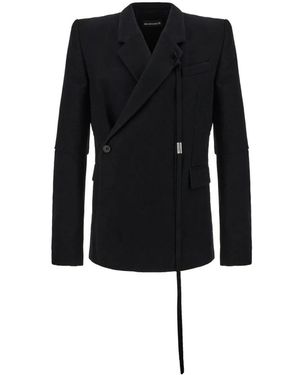 Ann Demeulemeester Blazers - Nero