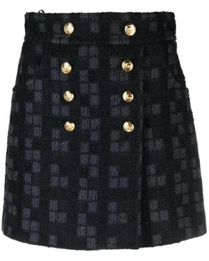 Gucci Tweed Minirok - Zwart