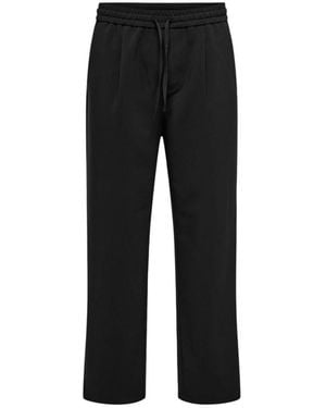 Only & Sons Straight Trousers - Black