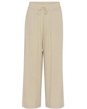 Kaffe Wide Trousers - Neutre
