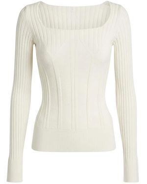 Dondup Long Sleeve T-Shirts - Natural