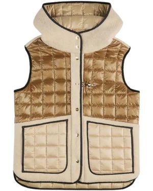 Fay Vests - Natural