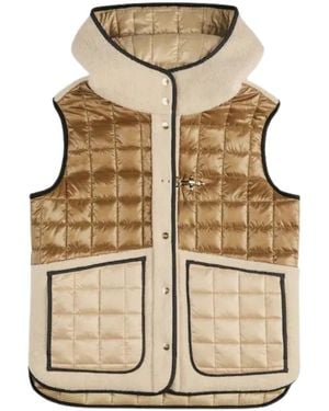 Fay Vests - Natural