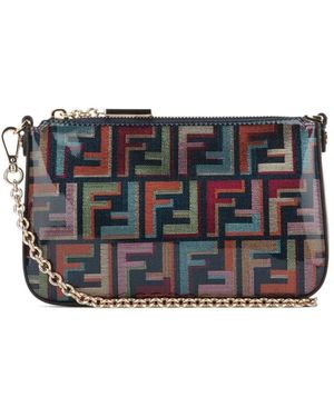 Fendi Clutches - Metallic