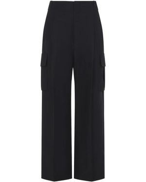 Carven Wide Trousers - Nero