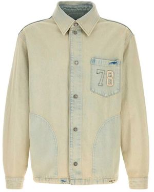 Golden Goose Denim Jackets - Green