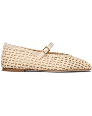 Alpe Schoenen ,Leer 5551 Trenzado Ballerina - Naturel