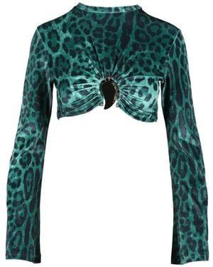 Alberto Audenino Long Sleeve T-Shirts - Green
