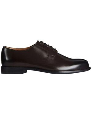Givenchy Label Derbies Aus Leder - Schwarz