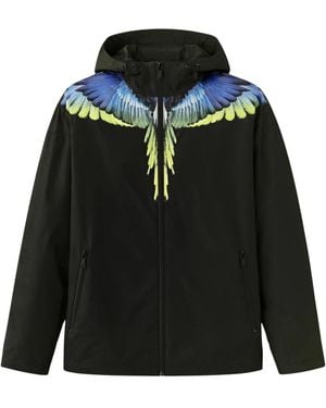 Marcelo Burlon Light Jackets - Negro