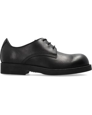 MM6 by Maison Margiela Laced Shoes - Black