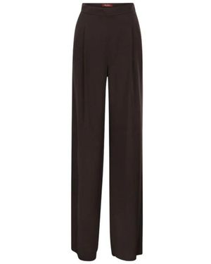 Max Mara Wijde Broek - Zwart